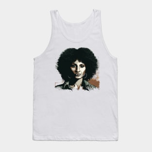 Pam Grier, Queen of Blaxploitation Fan Artwork Tank Top